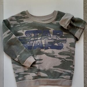 Star Wars Green Camouflage Kids Sweatshirt